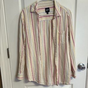 GAP Multicolor Striped Shirt